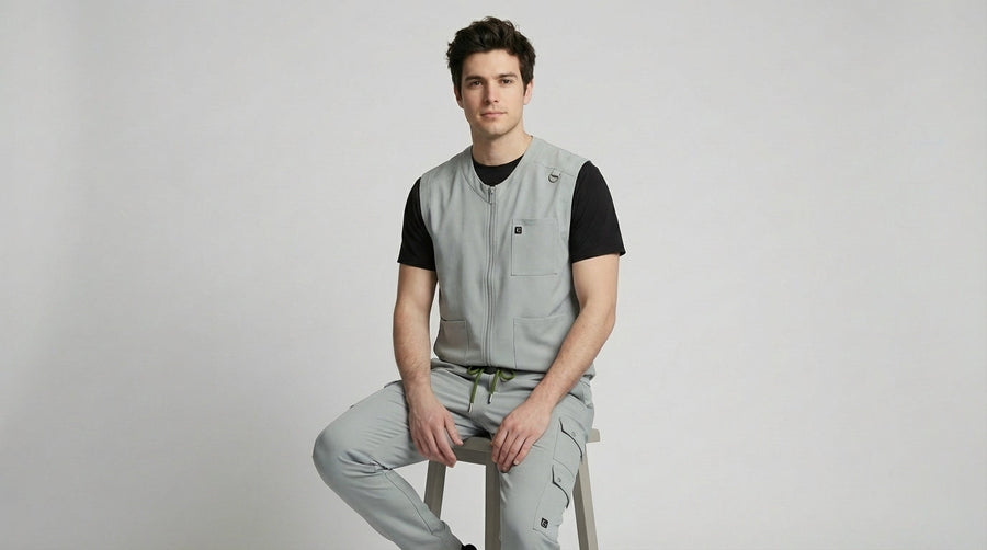 Men Vest Scrubs