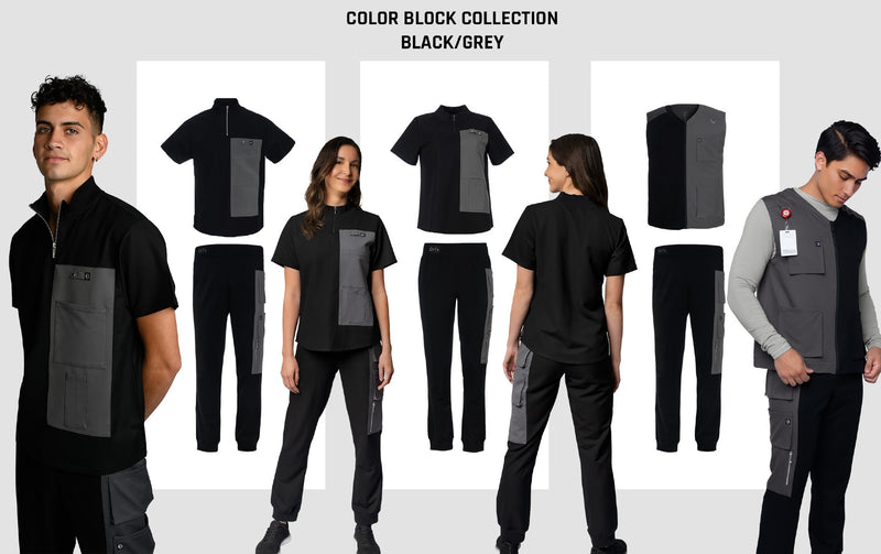 BLACK IN COLOR BLOCK COLLECTION