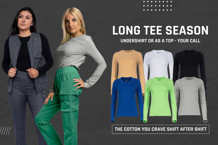 Cozy Comfort: Long Tees - the cold season and cold corridor solution