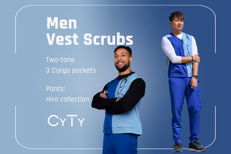 Men Vest Scrubs