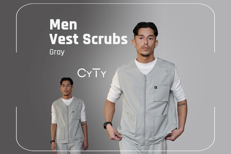 Men Vest Scrubs