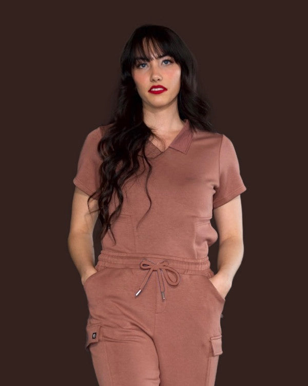 KIARA COLLARED TOP